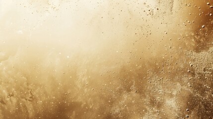 Wall Mural - Beige bronze powder grain gradient background Soft noise texture Poster background banner design to replicate space