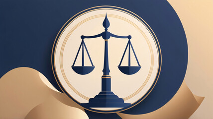 Justice logo tribunal huissier IA 4