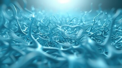 Wall Mural - the image is a close up of a blue and white background with a lot of blue