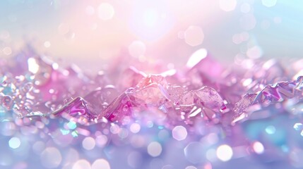 Wall Mural - a pink and purple background with a mountain range in the foreground