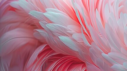   A close-up photo of a pink and white flower, with a blurred focus on its central portion