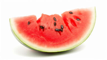 watermelon and watermelon slices.Generative Ai.