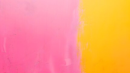 Wall Mural - abstract pink and yellow background.