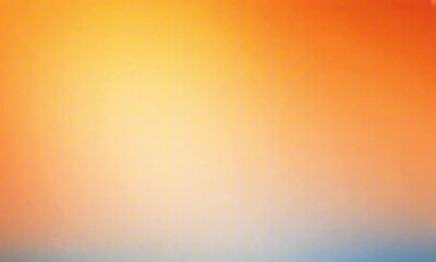 Wall Mural - Abstract color gradient background grainy orange blue yellow white noise texture backdrop