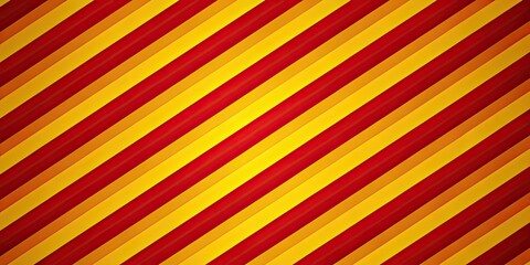 Sticker - Diagonal yellow and red stripes as background, stripes, diagonal, yellow, red, background, abstract, pattern, design