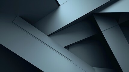 Wall Mural - Minimalistic geometric abstract background with precise lines and angles