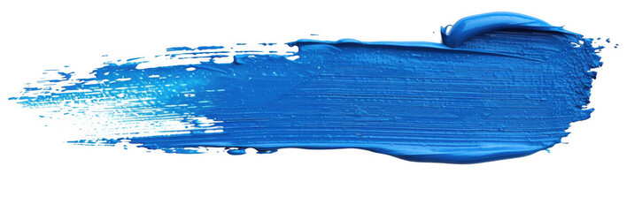 Wall Mural - Blue Paintbrush Stroke