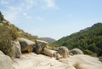 View of La Pedriza in Madrid Spain 9