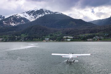 Wall Mural - Juneau, Alaska USA