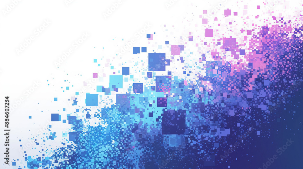 Dither bitmap texture. 8 bit electronic arcade game graphic, horizontal ...