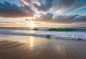 Wall Mural - Shoreline Splendor: A Photographic Journey