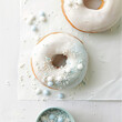 © Michael Marquand - Vanilla donut with sprinkles and white frosting