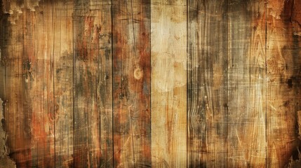 Wall Mural - Vintage background featuring genuine old wood texture