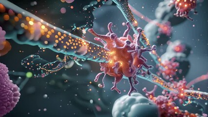 Poster - Detailed illustration of the chemical process involved in neurotransmitter reuptake utilizing enzymes and transporters.