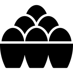 Sticker - egg fray icon