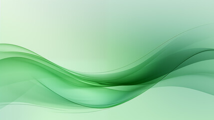 Sticker - Abstract green background. green wide banner background