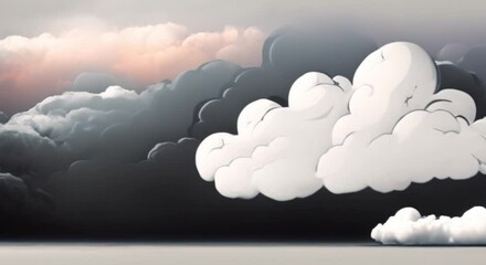 clouds in the sky
