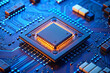 © mehedihasanemon - powerful computer processor microchip with the word representing artificial intelligence, AI technology