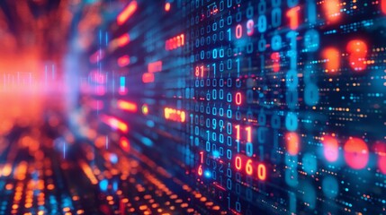 Binary Code Background