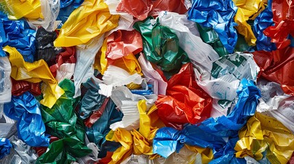 Wall Mural - Plastic as a background material offers a smooth and versatile texture, suitable for various applications due to its durability and flexibility.