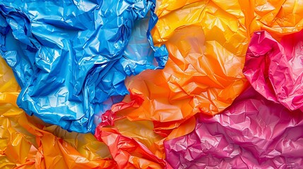 Wall Mural - Plastic as a background material offers a smooth and versatile texture, suitable for various applications due to its durability and flexibility.