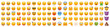 © HeGraDe - Big set of yellow emoji icons