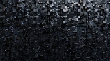 Abstract dark pixel texture background, futuristic digital pattern for tech designs and concepts


