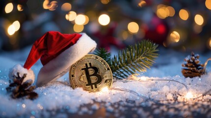 Sticker - Bitcoin Christmas Gift