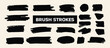 © Chromique - Set of Brush Strokes Text Box