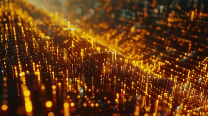 Wall Mural - abstract vector circuit network diagram background design featuring futuristic digital connections, 
