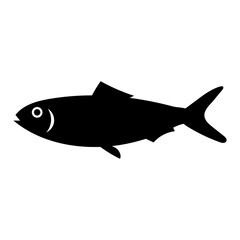 Wall Mural - Fish icon vector. Aquarium illustration sign. Ocean symbol. Sea ​​life logo.