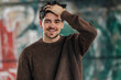 © carballo - portrait young man on the street