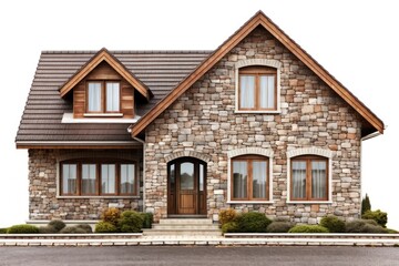 Wall Mural - Charming stone house with windows