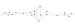 © Hero Design - Network polygonal connect lines and dots background template. Technology data transfer server global system graphic vector.