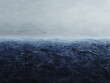 © Manyapha - An abstract blue art piece evoking calm and tranquility with its gentle hues