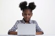 © Rawpixel.com - African American girl student studying online computer laptop electronics.