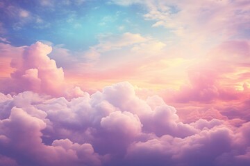 Canvas Print - Dream sky backgrounds outdoors nature.