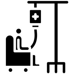 Poster - Chemotherapy vector icon illustration of Chemotherapy iconset.