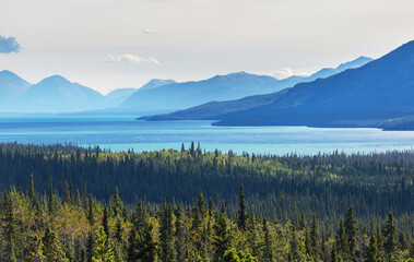 Canvas Print - Lake in Canada