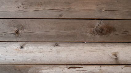 Wall Mural -  a close up photo of the wood on a wall,