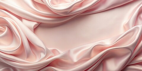 Canvas Print - Pink silk background with a gentle solid pastel hue , soft, elegant, delicate, luxury, smooth, silk, fabric, texture