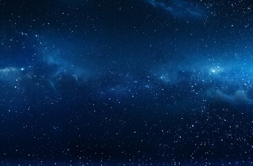 Wall Mural - A night sky filled with stars and galaxies in the outer space of the universe