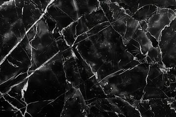 Sticker - Background texture of black and white marble, marble of Thailand.