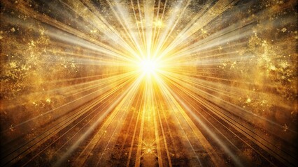 Canvas Print - Grunge background with rays of light shining through, creating a dynamic and edgy look, grunge, background, rays, light