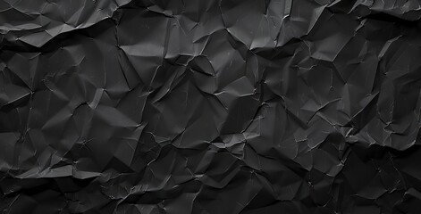 Wall Mural - Black paper dark abstract background.