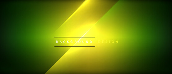 Aufkleber - Neon dynamic diagonal light rays background. Techno digital geometric concept design for wallpaper, banner, presentation, background