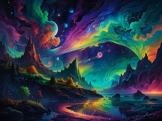 Wall Mural - The Aurora