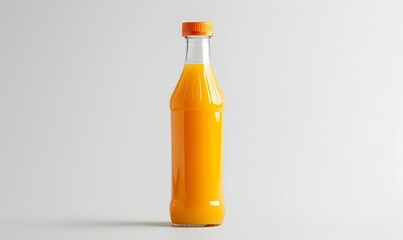 Poster - Orange Juice Bottle Mockup