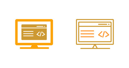 Clean Code Vector Icon