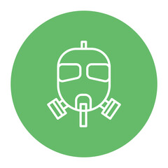 Poster - Scuba Diving Gear Icon